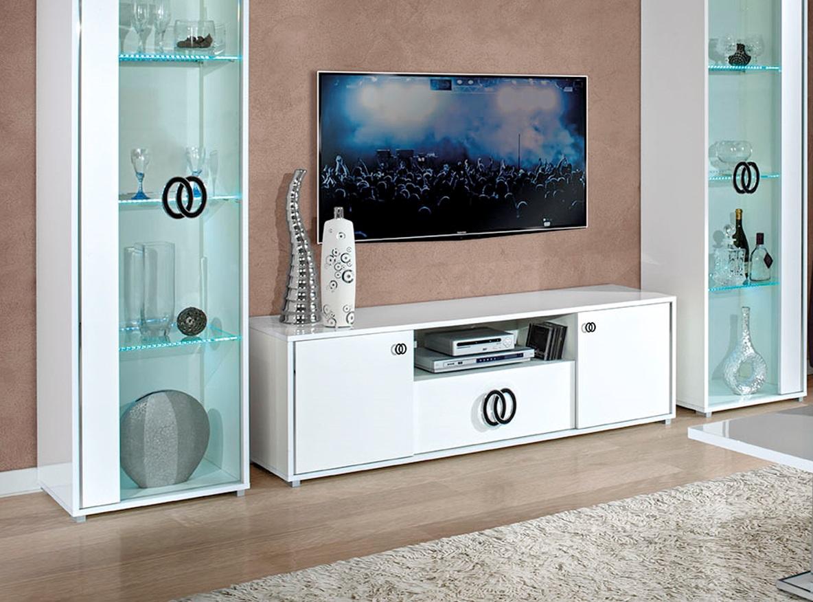 rtv tv Sideboard Tisch Fernseh Schrank Tisch Design Neu Weiß 160 cm Modern Neu