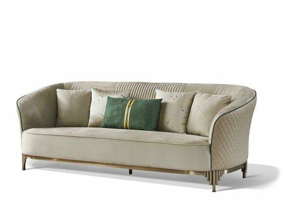 Design 3 Sitzer Dreisitzer Sofas Club Lounge Sofa Polster Couch Stoff