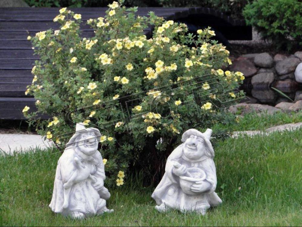 Hexe 30cm Skulptur Design Figur Statue Garten Figuren Statuen Skulpturen Sofort