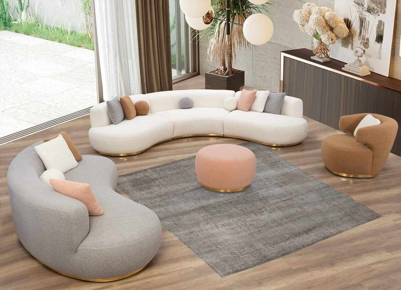 Einsitzer Sessel Wohnzimmer Stuhl Relax Sitzmöbel Stühle Einrichtung