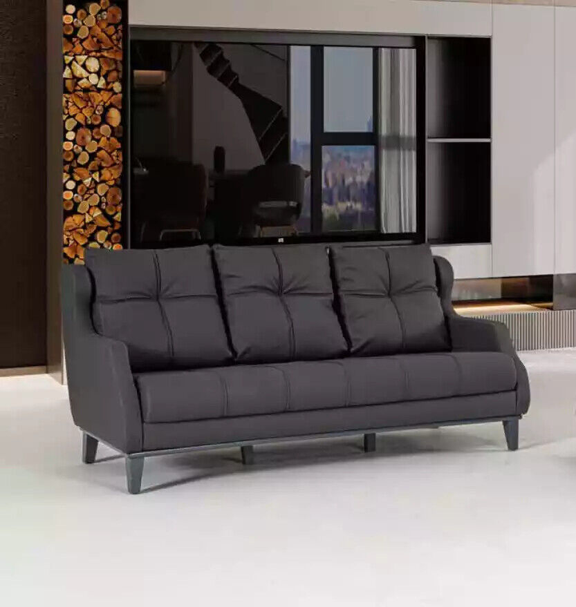 Sofa 2 Sitzer Arbeitzimmer Büroeinrichtung Stil Modern Textil Möbel Sitz