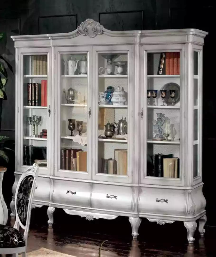 Elegantes Bücherregal im Arbeitszimmer Schrank Bestellung Regal Schränke