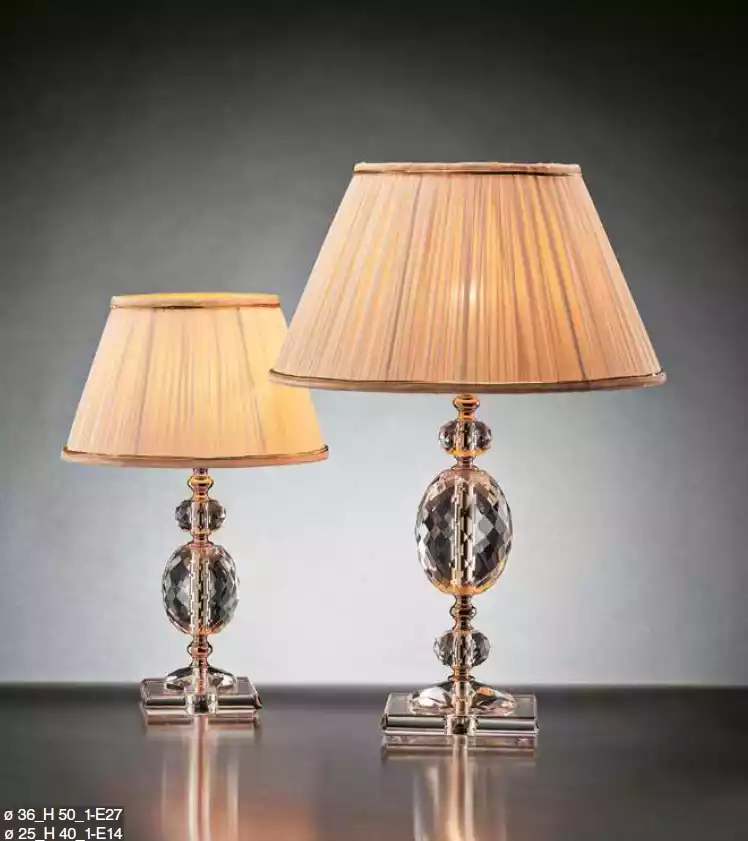 Tischlampe Tischlampen Kristallkronleuchter Antiker Stil Lampe Leuchten