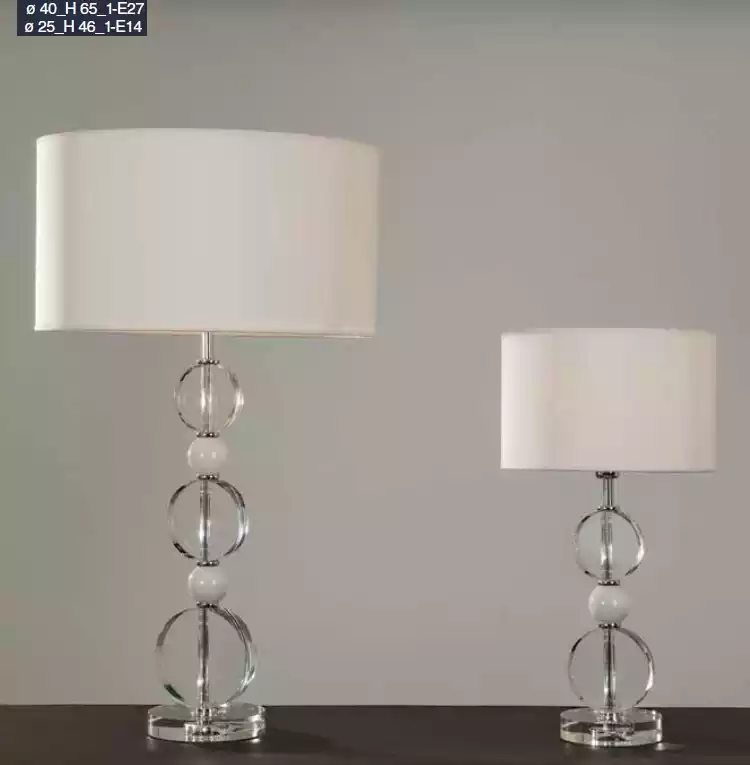 Schreibtischleuchte Kronleuchte Kristall Moderne Tisch Design Lampe