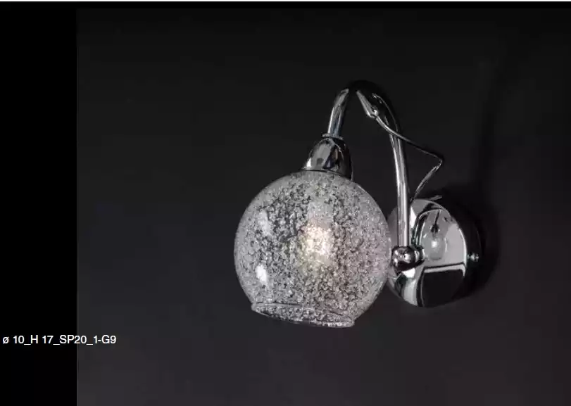 Silber Wandkronleuchter Klassische Hängelampe Luxus Designer Lampe