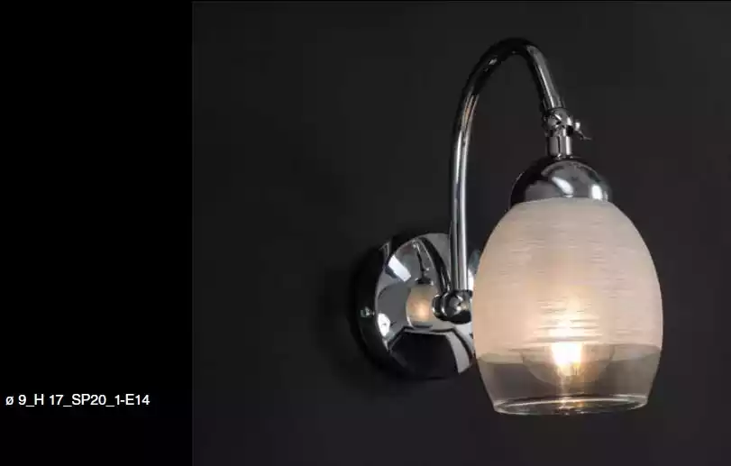 Transparente Wandlampe Luxus Designer Hängekronleuchter Modern Stil