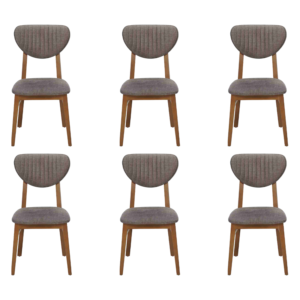 Design Stuhl Sessel Set Esszimmer 6x Stühle Garnitur Polster Design