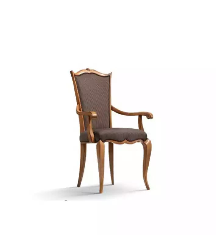 Luxus Neu Sessel Stühl Stühle Esszimmerstuhl Design Polsterstuhl Braun
