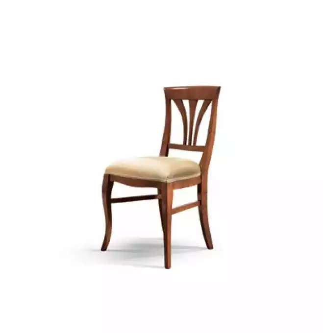 Stuhl Braun Esszimmer Stil Klassischer Stühle Polster Design Luxus Neu