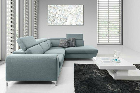 design Polster Eckcouch Sitz Polster Eck Sofa Couch Garnitur Schlafsofa