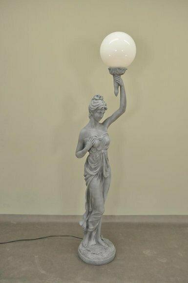 XXL Design Steh Leuchte Stand Leuchten Lampe Skulptur Figur Figuren