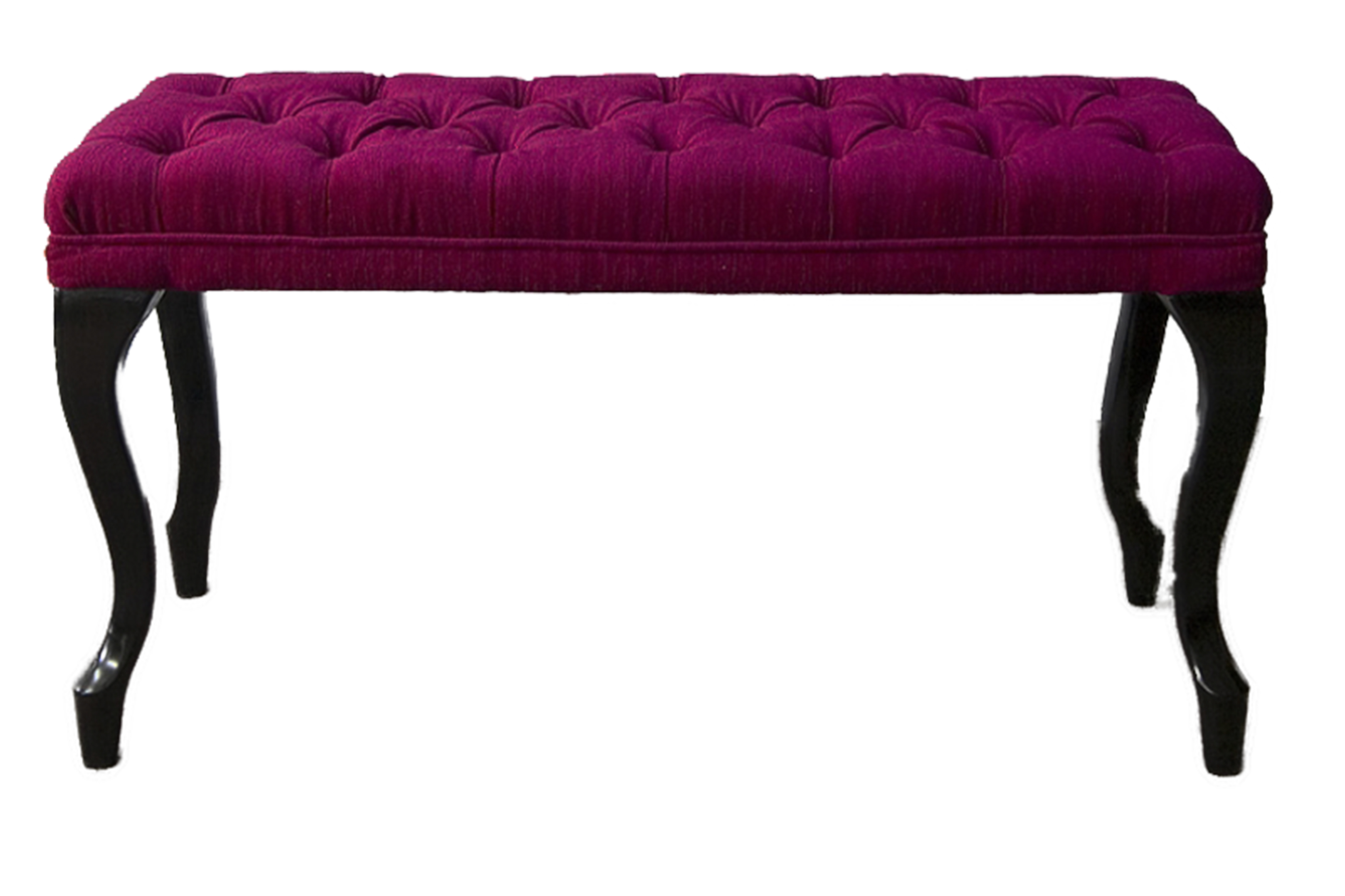 Hocker Chesterfield Beistellhocker Ottomane Couch Leder Stoff Textil