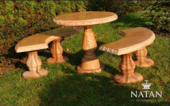 Römischer Stil Garten Tische Stein Tisch Rund Terrassen Möbel Gartenmöbel