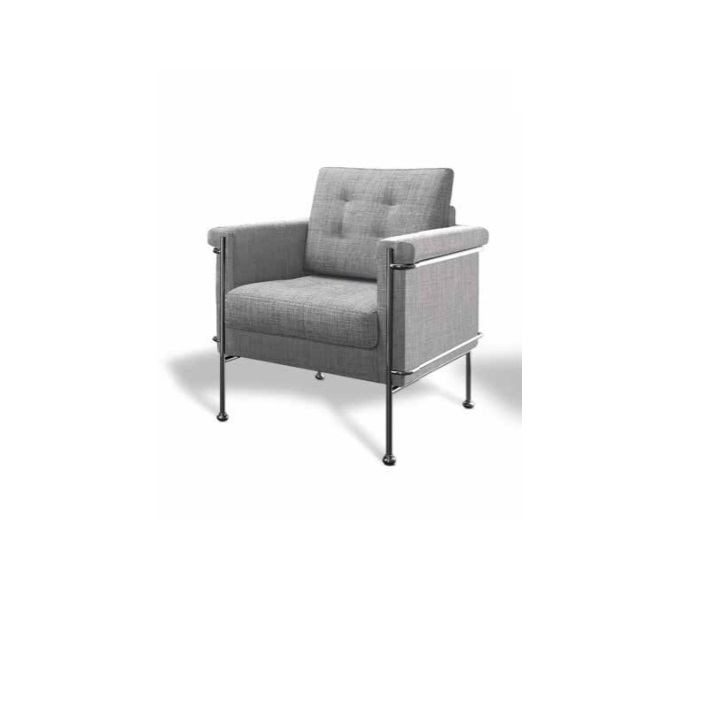 Design Relax Club Sessel Lounge Sofa 1 Sitzer Fernseh Stuhl Polster Couch Stoff