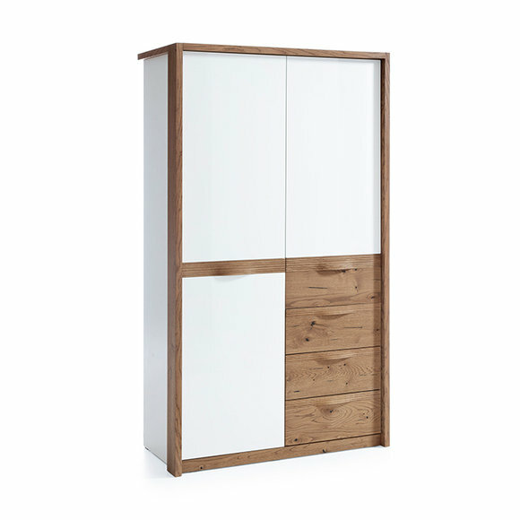 Klassische Schränke Schrank Eckschrank Kleiderschrank Holzschrank - CM-2D