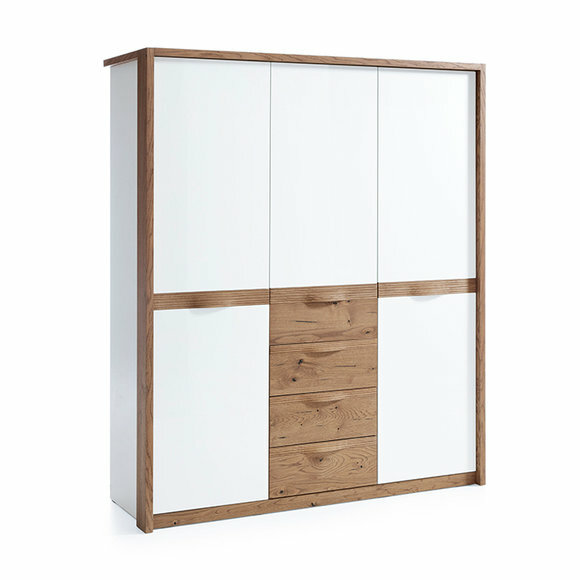 Klassische Schränke Schrank Eckschrank Kleiderschrank Holzschrank - CM-3D