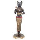 Skulptur Ägypten Göttin Katzen Bastet Statuen Ägyptische Statue Figuren