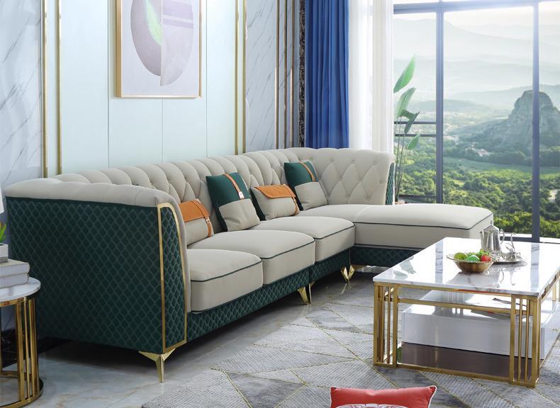 Design Ecksofa LForm Ledersofa Couch Wohnlandschaft Garnitur Design Modern Sofas