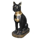 Figur Ägyptische Katze Bastet Ägypten Kunst Antik Stil Dekoration Statuen