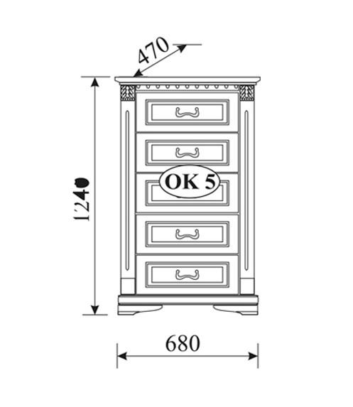 Klassische Kommode Kommoden Schrank Sideboard Massiv Möbel Kolonial