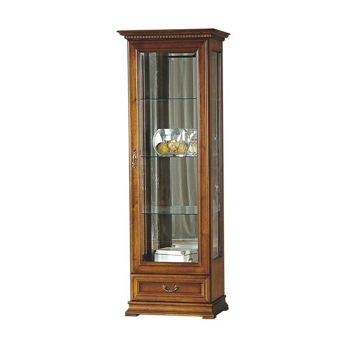 Klassischer Vitrine Vitrinenschrank Vitrinen Schrank Glas Sammler Museum R-W2