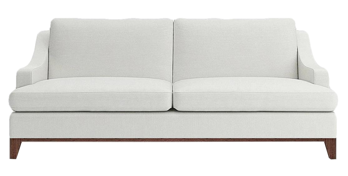 Modern Weiß Sofa Zweisitzer Couch Wohnzimmer Sofas Einrichtung Neu