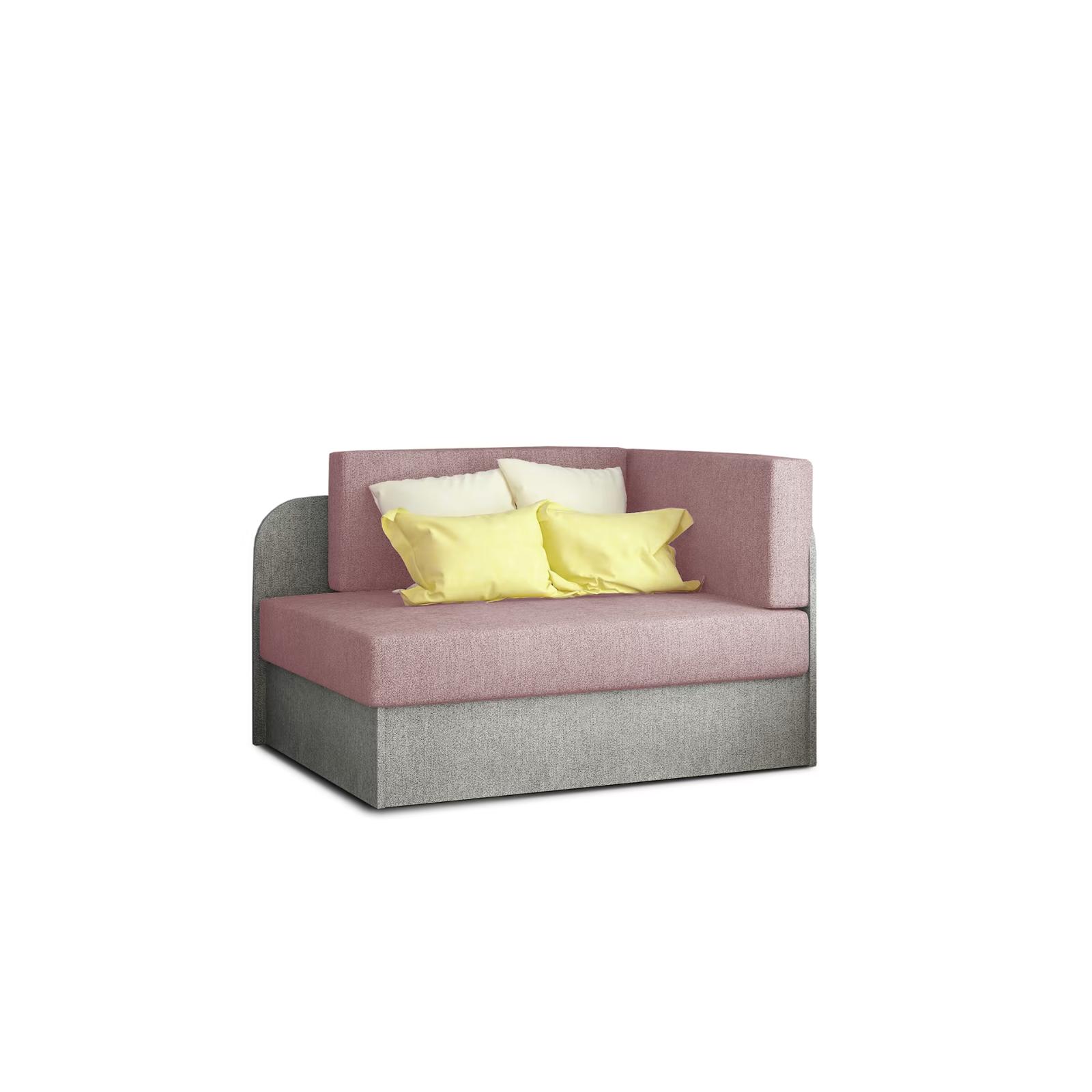 Schlafsofa Rosa Couch Ecksofa Polstersofa Schlaffunktion Bettkasten Sofort